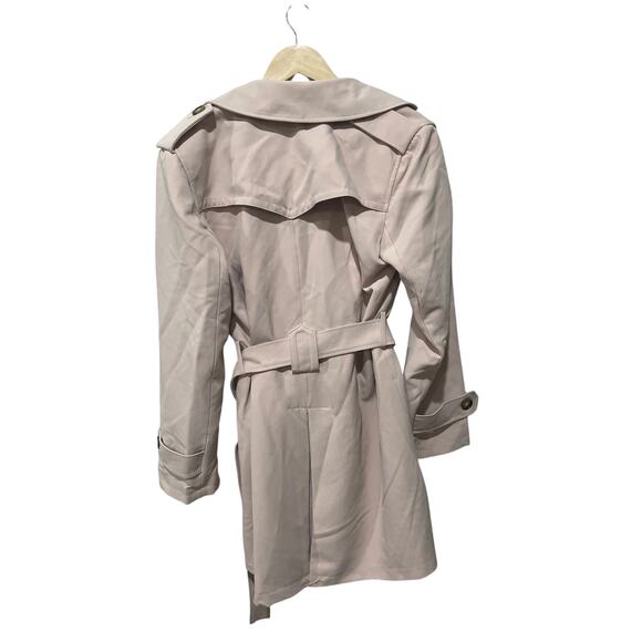 Sam Elderman Single Breasted Trench Coat Size Large New with Tags - Picture 8 of 8
